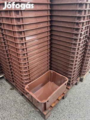 Műanyag láda, szüretelő, tejes, húsos