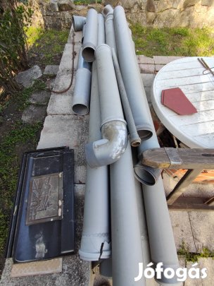 Műanyag lefolyó cső fillérekért vihető. 