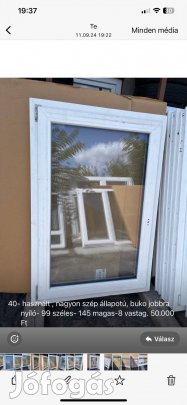 Műanyag nyílászáró ablak, balkon ajtó 