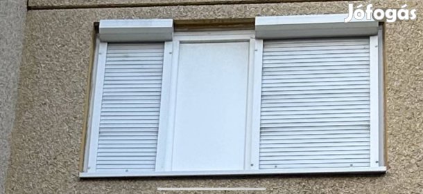 Műanyag redőnyök fehér színben