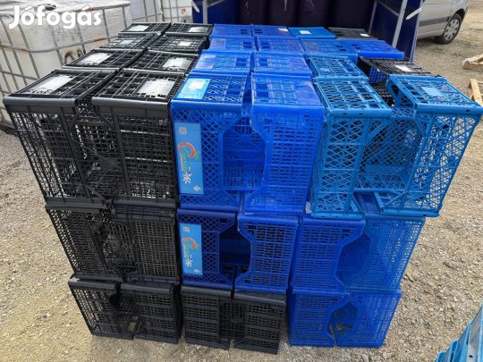 Műanyag rekesz 30x40 cm (zöldséges rekesz)