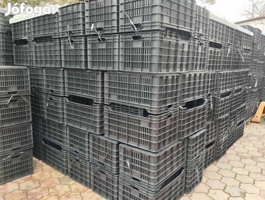 Műanyag rekesz, M30, M 30, tároló, almás, zöldséges, láda 