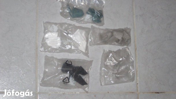 Műanyag szegélyhez végzáró és sarok elem több szín