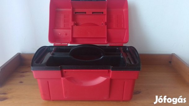 Műanyag szerszámosláda 