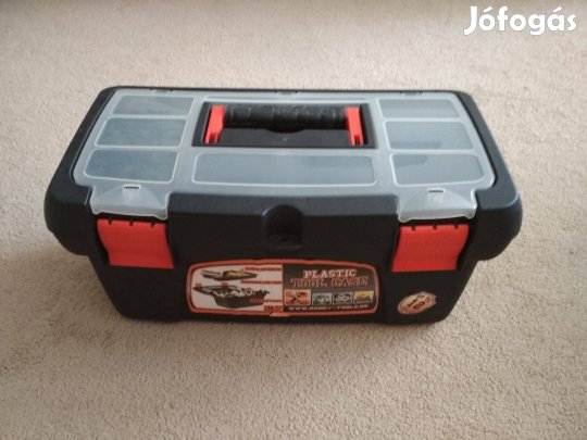 Műanyag szerszámtartó láda , 420 x 230 x 200 mm