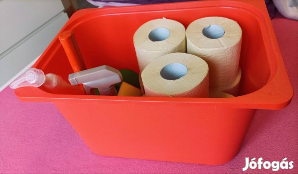 Műanyag tároló (Ikeás)