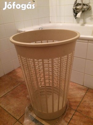 Műanyag tároló kosár, Műanyag szennyesruha tároló kosár