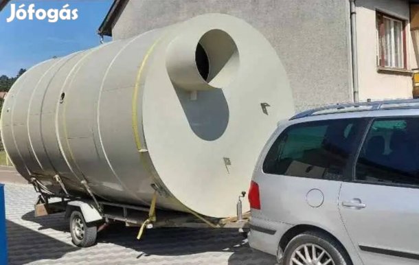 Műanyag tartály, ciszterna, földbe ásható, esővíz, szennyvíz