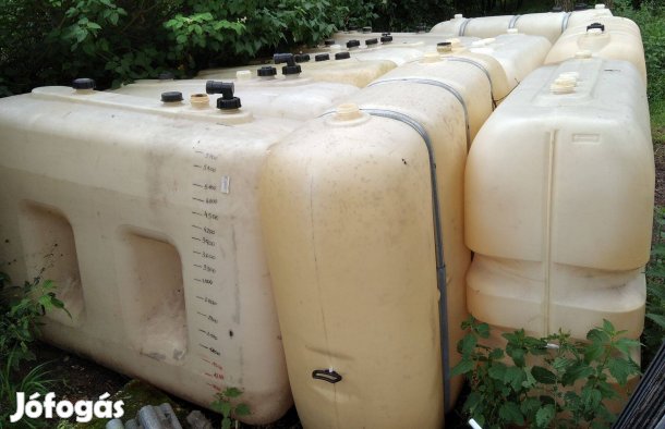 Műanyag tartály, szennyvíztartály, emésztő, Üzemanyagtartály