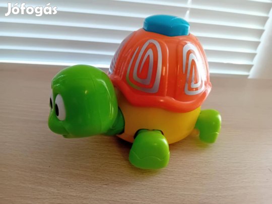 Műanyag teknősbéka készségfejlesztő játék