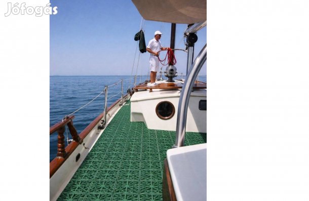 Műanyag teniszpályarács hajóba kapható