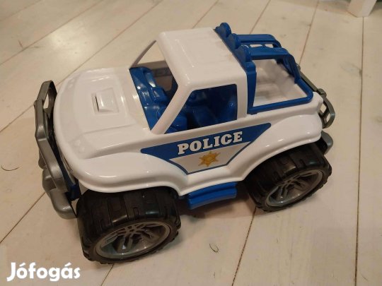 Műanyag terepjáró rendőrautó 35 cm