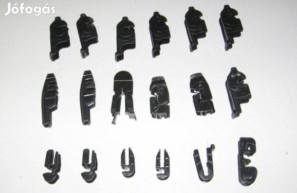 Műanyagbetét szélvédőtörlő-lapáthoz