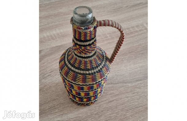 Műanyagszálas fonott üveg