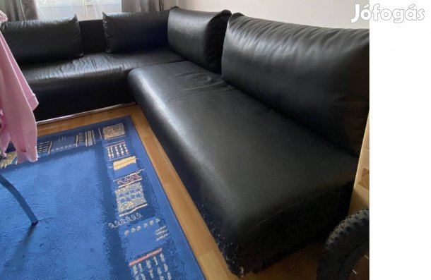 Műbőr ágyazható kanapé eladó