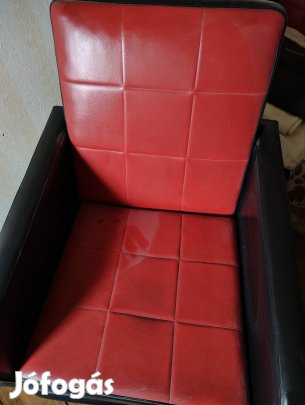 Műbőr garnitúra eladó