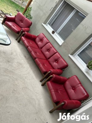 Műbőr ülőgarnitúra nagyon szép állapotban! 