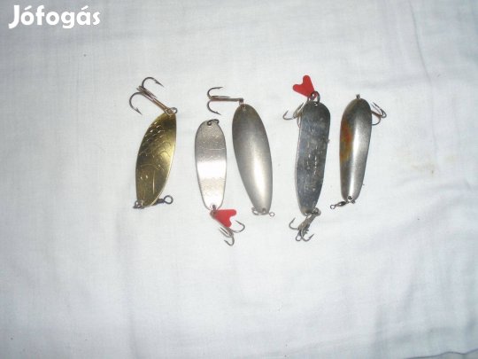 Műcsali 5 db támolygó villantó 16