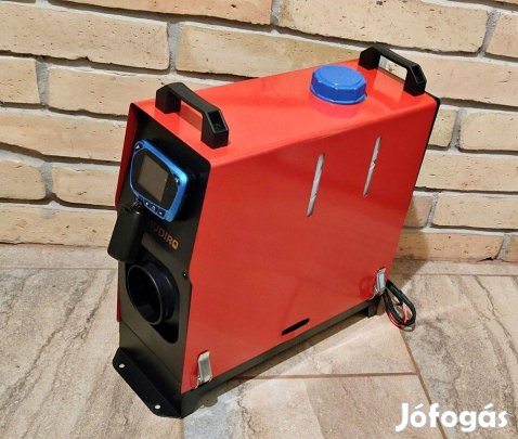 Mudiro Diesel levegős termosztátos állófűtés 8kw, 12V, Távirányitós