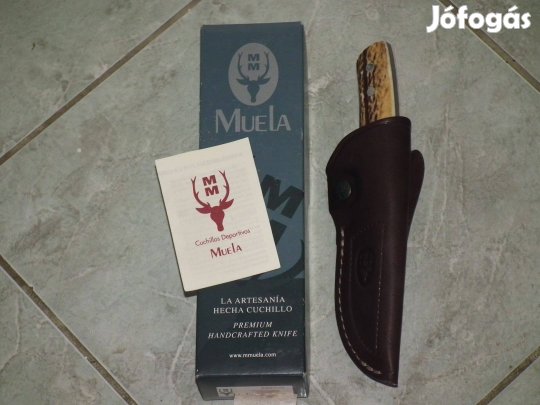 Muela túrakés kés vadászkés gyűjtemény 3 típus 3 db. új