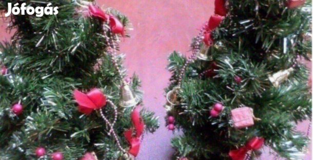 Műfenyő karácsonyfa 5 db egyben Új kicsi méret