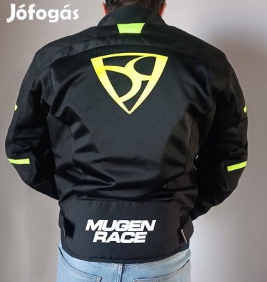 Mugen Race Motoros Textil Kabát 1930 Mesh Fekete. Méret: M