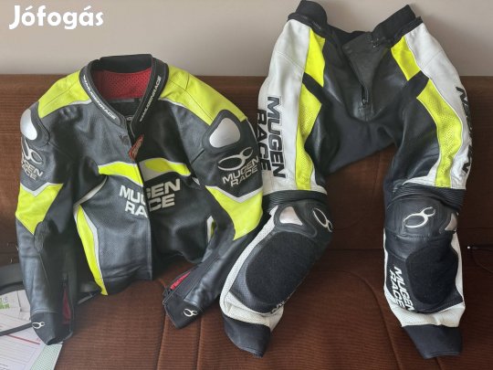 Mugen Race kétrészes bőrruha 56-os