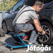 Mühely aláfekvő ágy!Scheppach 150kg terherbirás!Székké alakítható!