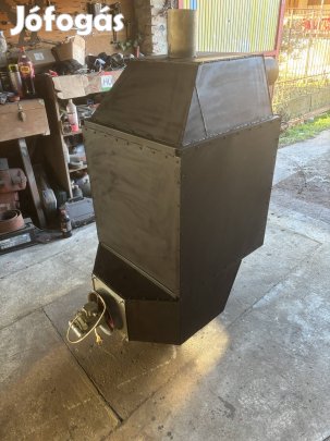 Műhelykályha, légbefúvós kazán eladó