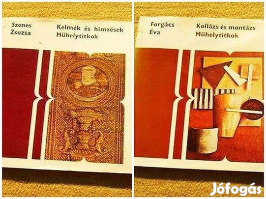 Műhelytitkok: Kelmék és hímzések - Kollázs és montázs