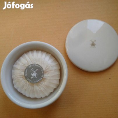 Mühle borotvakrém kiváló minőségű porcelándobozban