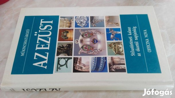 Műkincs határozó "Az Ezüst" ritka szakkönyv