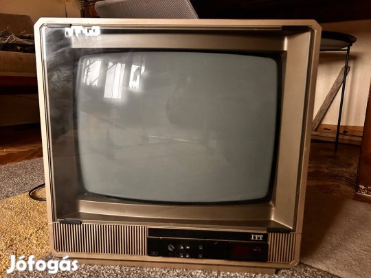 Működő ITT képcsöves televízió