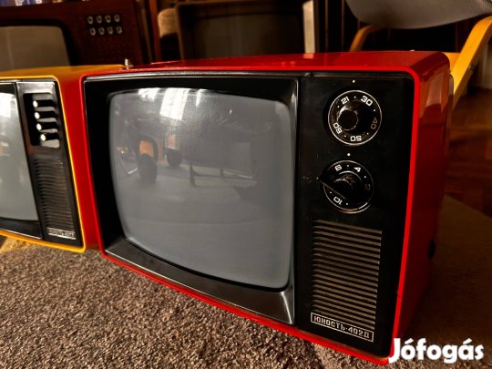 Működő Junoszty képcsöves televíziók