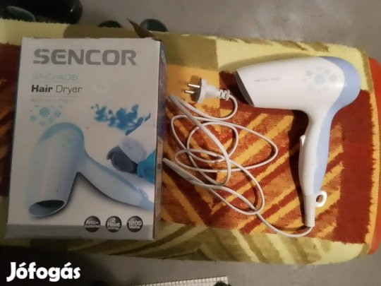 Működő Sencor hajszárító eladó. 2 fokozat van rajta
