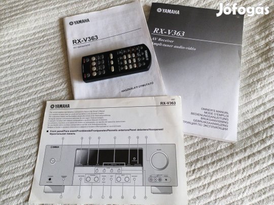 Működő távirányító és erősítő leírás