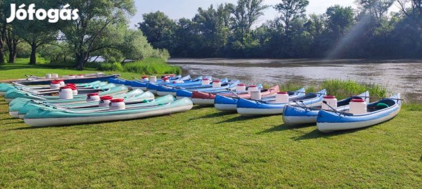 Működő vállalkozás eladó kenu-kölcsönző (teljes felszereléssel )