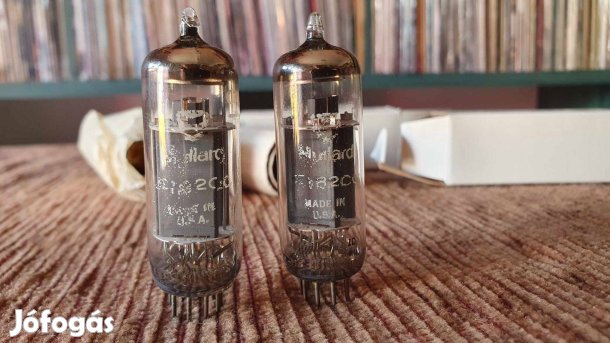 Mullard E182CC csőpár (made in USA) ipari 10e üzemórás Audiophile hang