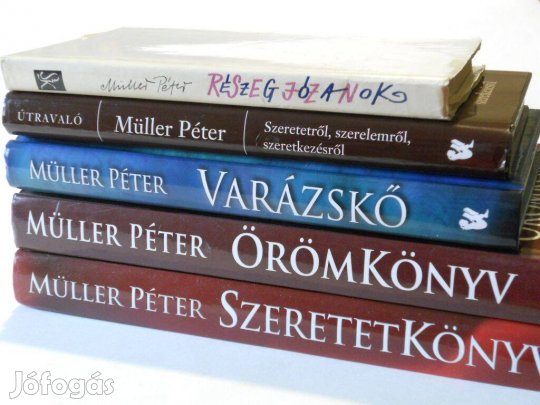 Müller Péter - könyvek 5db