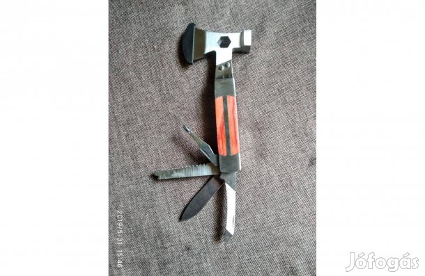 Multifunkciós Szerszám,Kemping Túra STB Övre Fűzhető tokban Német Mi