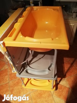 Multifunkciós, állványos gyermek fürdető! 