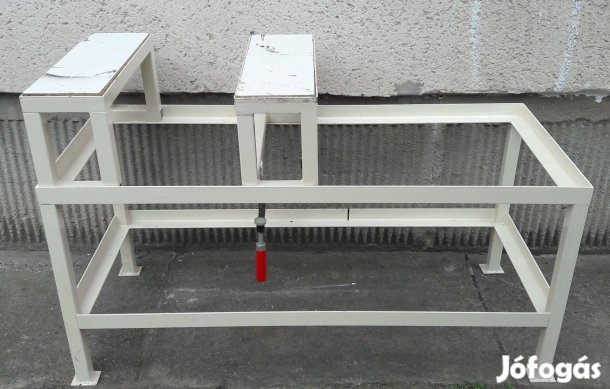 Multifunkciós asztal - Állítható/kivehető bakkal 140 x 70cm, masszív