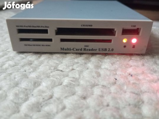 Multifunkciós előlapi, 3,5 "-os kártyaolvasó, USB 2.0