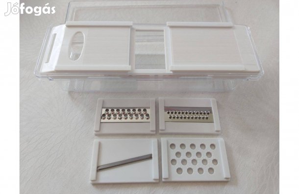 Multifunkciós reszelő és szeletelő 4 az 1-ben