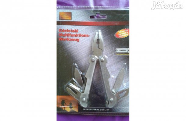 Multifunkciós szerszám és bicska.német nemesacél bontatlan