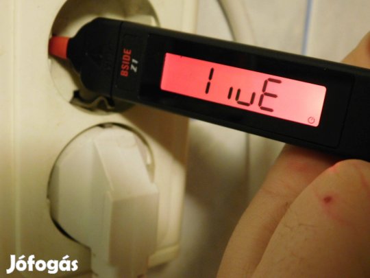 Multiméter automata érintésmentes feszültség mérés fázis kijelzéssel