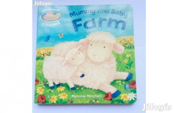 Mummy and Baby Farm, puzzle, Angol nyelvű 3D book, 3D könyv