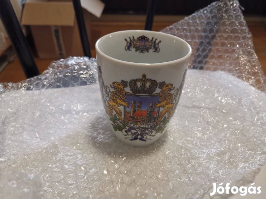 München címeres új porcelán bögre - Bavaria Edition