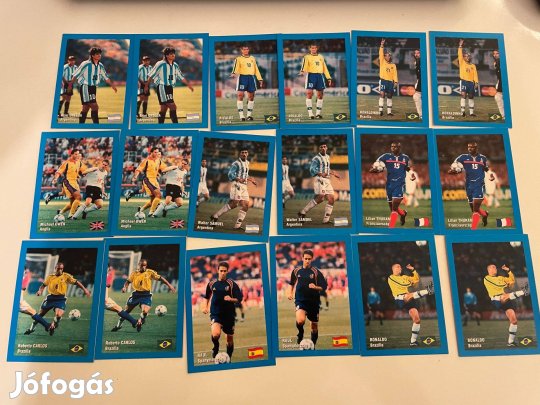 Mundial focis memóriakártya játék