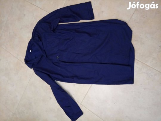 Munka köpeny férfi, munkaköpeny sötétkék